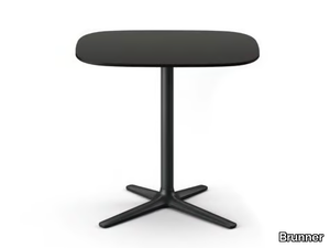 LIFT - Height-adjustable rectangular HPL table _ Brunner