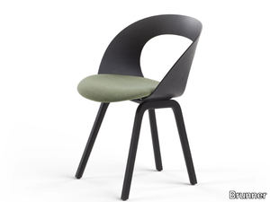 MUDRA - Plywood chair with integrated cushion _ Brunner