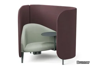 CELLULAR - Fabric lobby chair _ Brunner