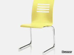 FOX - Cantilever plastic chair _ Brunner