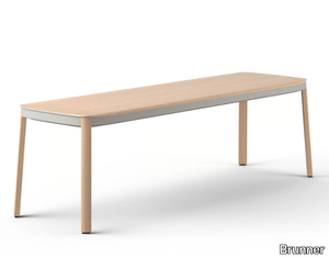 NATE - Wooden bench _ Brunner