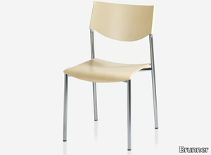 JUMP - Stackable wooden chair _ Brunner