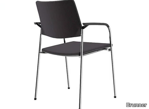 FIRST CHOICE - Stackable chair with linking device _ Brunner