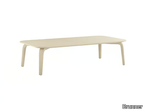 CRONA - Low rectangular coffee table _ Brunner