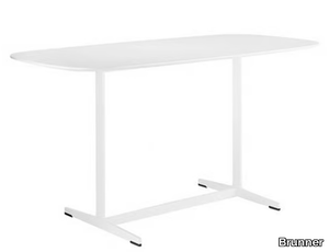 BANC - Rectangular high table _ Brunner