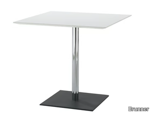 WE_MEET - Square contract table _ Brunner