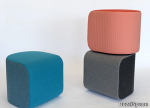 BuzziDee - Fabric sound absorbent pouf _ BuzziSpace