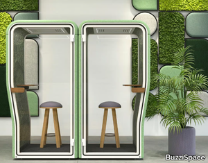 BuzziNest Booth - Acoustic phone booth _ BuzziSpace