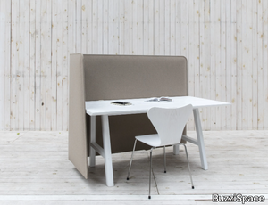 BuzziWrap FrontDesk - Acoustical desk panel _ BuzziSpace