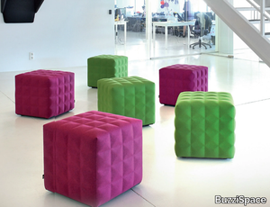 BuzziCube 3D - Upholstered felt pouf _ BuzziSpace