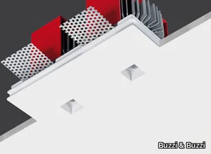 TWIN GENIUSQUARE - Contemporary style recessed LED ceiling AirCoral® spotlight _ Buzzi & Buzzi