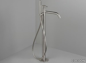 COCOON MONO 40 - Floor standing bathtub mixer with hand shower _ COCOON