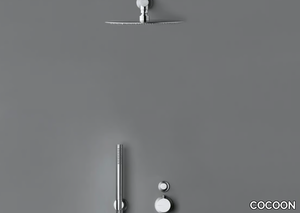 COCOON MONO SET21 - Shower mixer with overhead shower _ COCOON