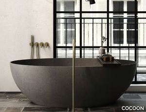 COCOON SALINAS - 2 seater freestanding bathtub _ COCOON