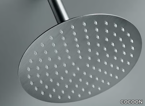 COCOON RAIN 25 - Ceiling mounted stainless steel rain shower _ COCOON