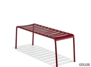 STECCA 8 - Backless plate bench seating _ COLOS