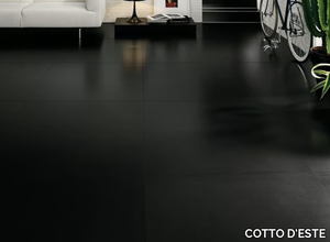 BLACK-WHITE - BLACK - Ultra thin laminated stoneware wall/floor tiles _ COTTO D'ESTE