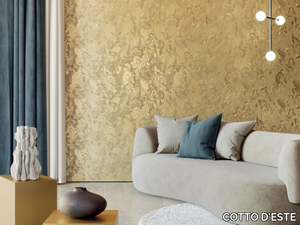 WONDERWALL - GOLDEN LEAF - Indoor porcelain stoneware wall tiles _ COTTO D'ESTE