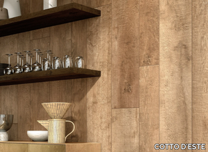 WOODLAND - ARDEN - Laminated stoneware wall/floor tiles with wood effect _ COTTO D'ESTE