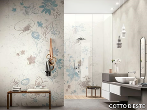 WONDERWALL - SKETCH - Indoor porcelain stoneware wall tiles _ COTTO D'ESTE