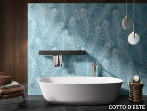 WONDERWALL - PLUME - Indoor porcelain stoneware wall tiles _ COTTO D'ESTE