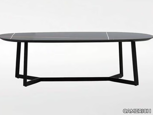 TERI - Oval marble coffee table _ CAMERICH