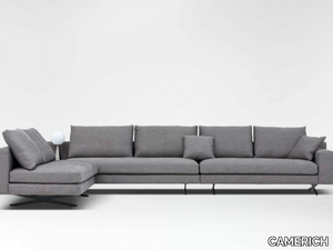 WAKE - Sectional fabric sofa with chaise longue _ CAMERICH