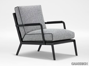 AUSTEN - Fabric armchair with armrests _ CAMERICH