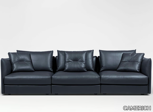 BLOOM - Modular leather sofa _ CAMERICH