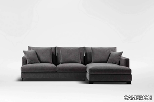 EASYTIME - Sectional fabric sofa with chaise longue _ CAMERICH