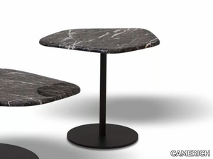 HANNA - Coffee table with pentagonal marble top _ CAMERICH