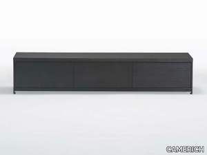 MAX - Low wooden TV cabinet with drawers _ CAMERICH