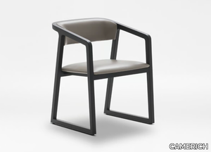MING - Oak chair with armrests _ CAMERICH