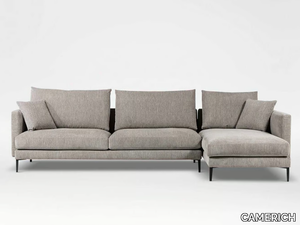 NOTTING - Sectional fabric sofa with chaise longue _ CAMERICH