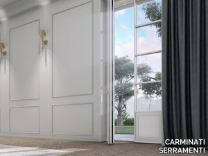 SKYLINE CLASSIC - Wooden patio door _ CARMINATI SERRAMENTI