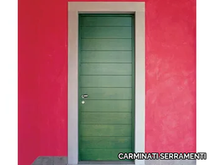 Multi-layer wood entry door - Exterior multi-layer wood entry door _ CARMINATI SERRAMENTI