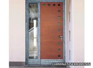 Mahogany entry door - Exterior mahogany entry door _ CARMINATI SERRAMENTI