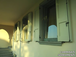 ALU 90 BRONZE - Wood-bronze window _ CARMINATI SERRAMENTI