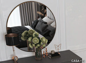 CALIPSO - Round wall-mounted mirror _ CASA +39