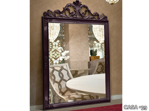 GOLD - Rectangular framed wall-mounted mirror _ CASA +39