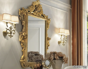 DIAMANTE - Rectangular framed wall-mounted mirror _ CASA +39