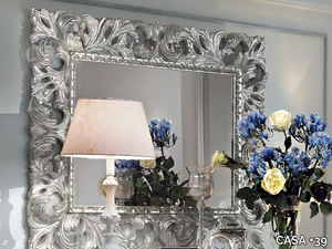 DIAMANTE - Rectangular framed wall-mounted mirror _ CASA +39