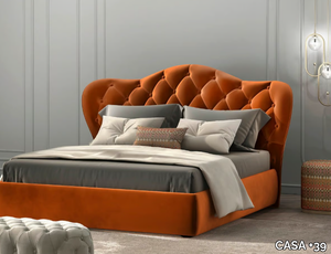 FLY - Fabric double bed with tufted headboard _ CASA +39