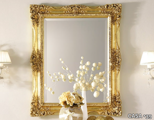 LA FENICE - Rectangular framed wall-mounted mirror _ CASA +39