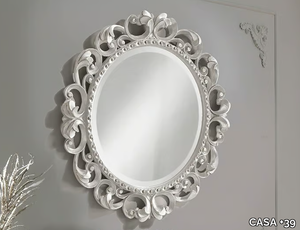 PUCCINI - Round framed wall-mounted mirror _ CASA +39