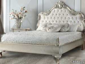 VIVALDI - Wooden double bed with tufted headboard _ CASA +39