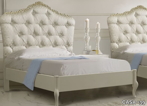 BELLINI - Full size fabric bed with tufted headboard _ CASA +39