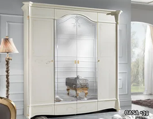 DIAMANTE - Mirrored wooden wardrobe _ CASA +39