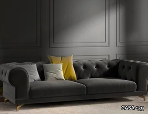 RUBINO - 2 seater tufted fabric sofa _ CASA +39