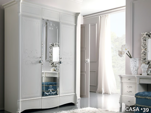 PRESTIGE - Mirrored wooden wardrobe _ CASA +39